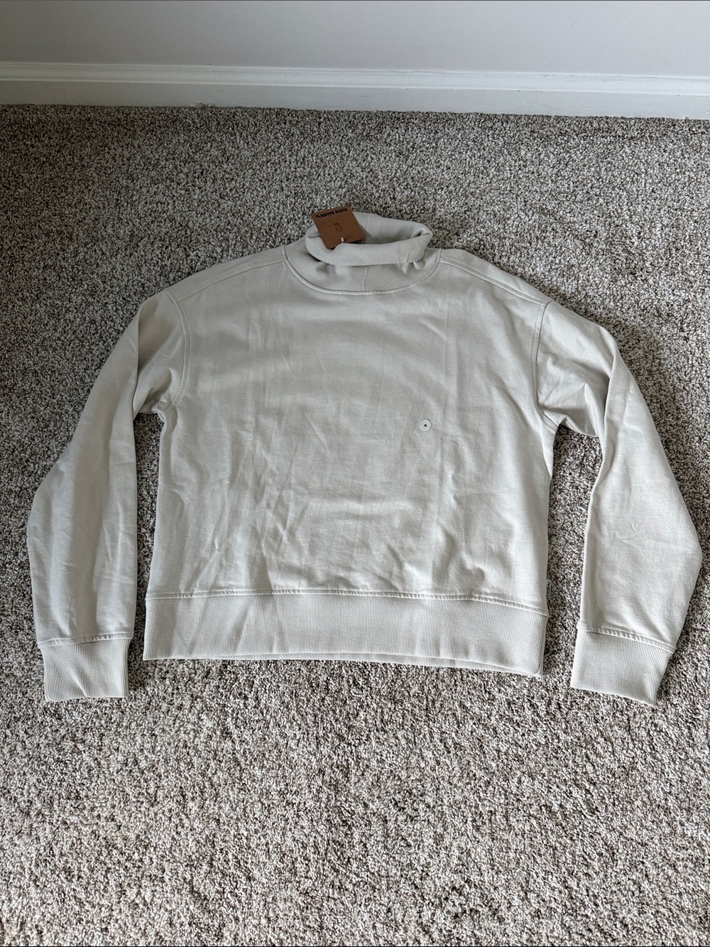 Eddie Bauer size S W Cozy Camp Fleece Pullover Vapour